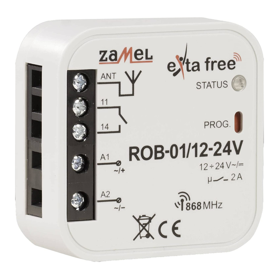 Zamel ROB-01 Manual