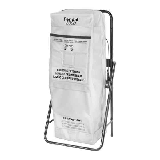 Sperian Fendall 2000 Installation Manual
