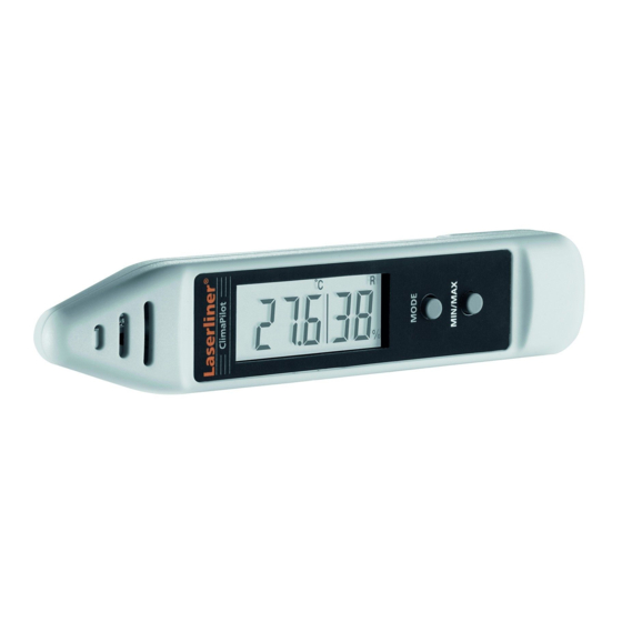 LaserLiner ClimaPilot Manual
