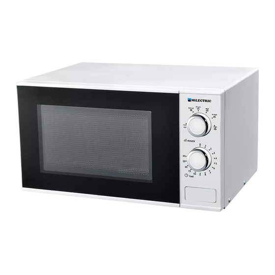 MiLECTRIC MIW-20LTW Instructions Manual