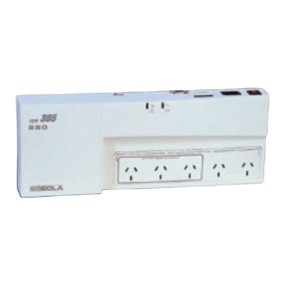 Best Power Sola 305 User Manual