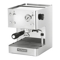 La Pavoni Casa Bar Steel LPMCBN01EU Instruction Manual