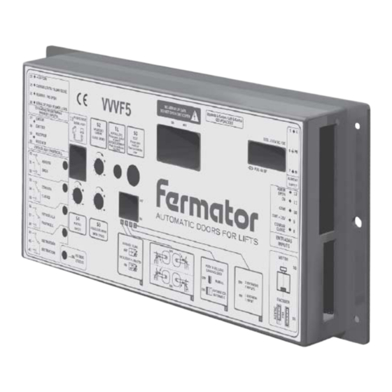 Fermator VF5 Instructions Manual