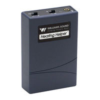 Williams Sound HEARING HELPER TGS PRO 720 Manual And User Manual