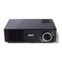 Acer X1260 refresh Service Manual