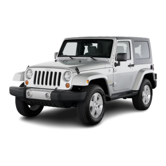 Jeep 2010 Wrangler Owner's Manual Supplement