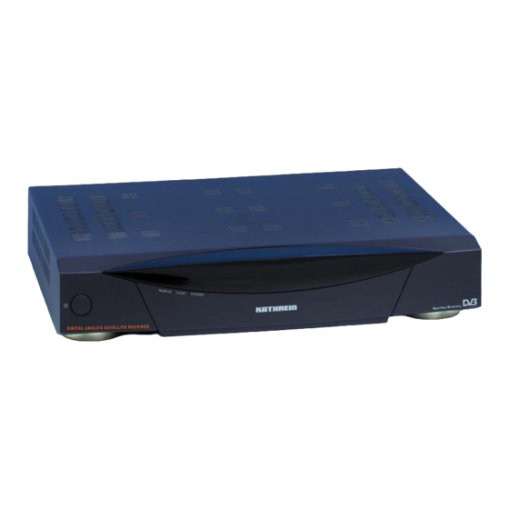 Kathrein UFD 520 Operating Manual