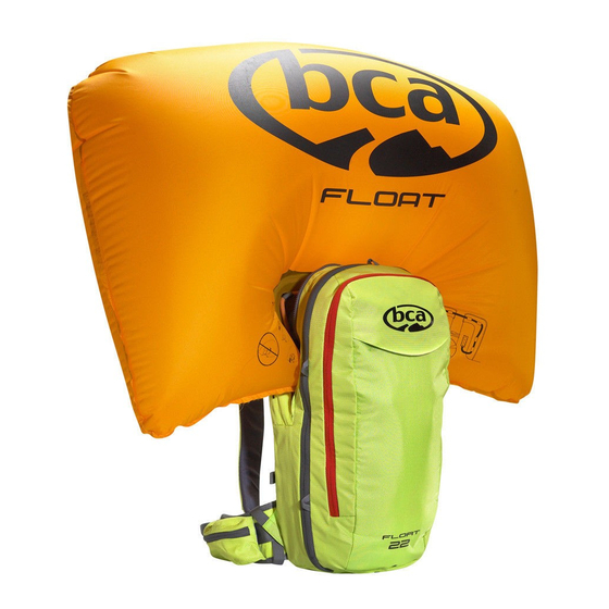 bca Float series Owner's Manual