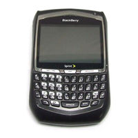 Blackberry Sprint 8730e User Manual