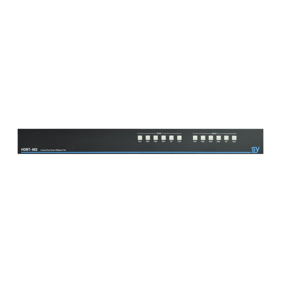 SY HDBT-662 Manuals