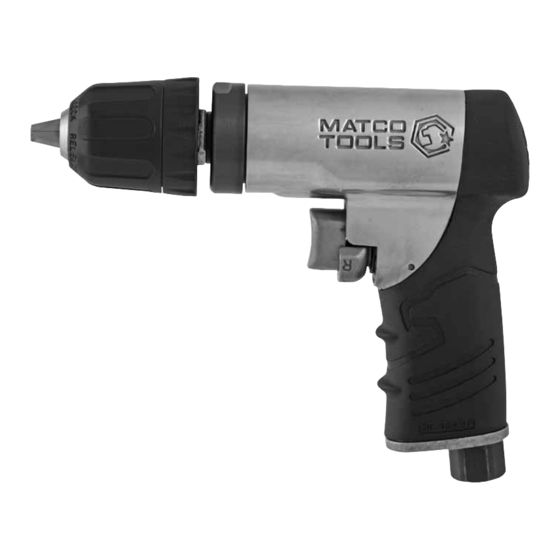 Matco Tools MT1885 Pneumatic Drill Manuals