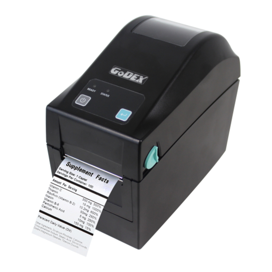 Godex DT230 User Manual