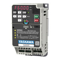 YASKAWA CIPR-GA50UB006AJ Series Installation & Primary Operation