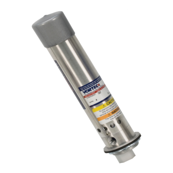 Vortec VORTEX COOLER 7875 Operation & Safety Instructions
