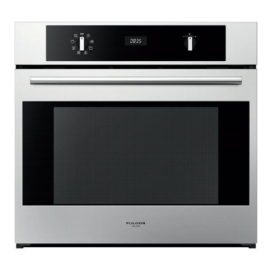 FULGOR F4SP30 1 Series Use & Care Manual