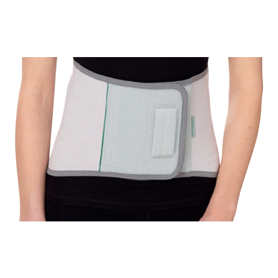 Albrecht MKS Body Belt User Instructions