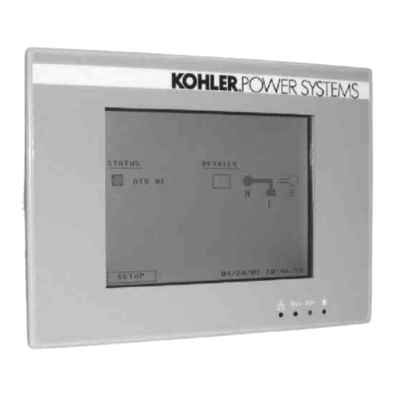 Kohler Power Systems GM49279-KP1 Installation Instructions Manual