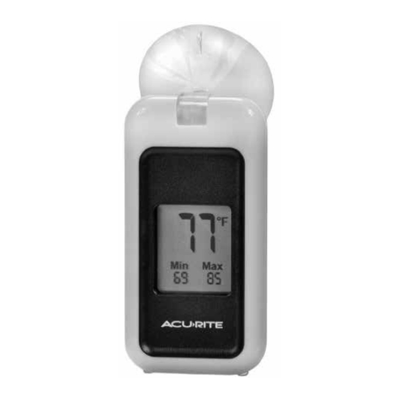 AcuRite 00305 Instruction Manual