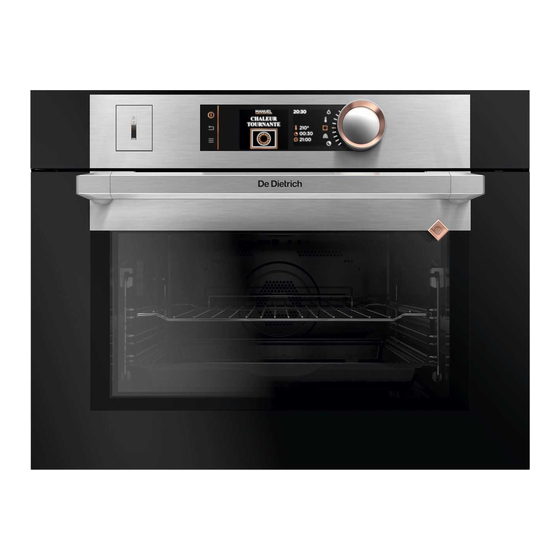 DeDietrich DKR7580X User Manual