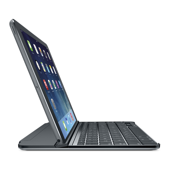 Logitech Ultrathin iK1060 Setup Manual