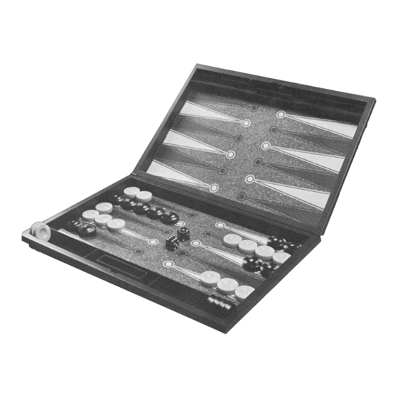 Hasbro Backgammon E4314 Instruction Manual