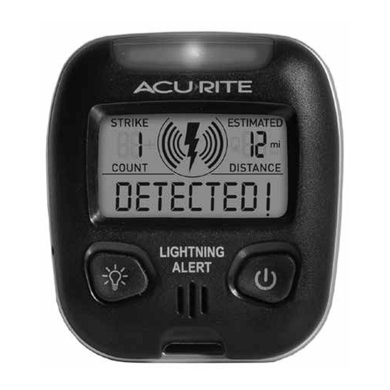 AcuRite 2020 Instruction Manual