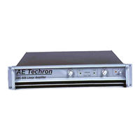 AE Techron LVC2016 Technical Manual