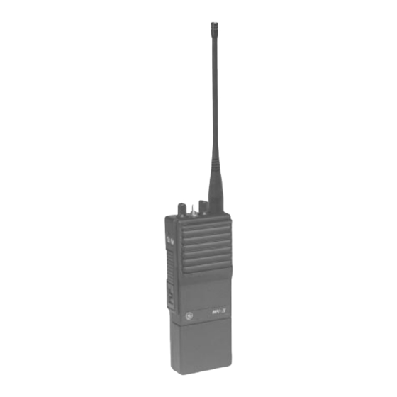 Ericsson MPI-II LBI-38558B Personal Radio Manuals