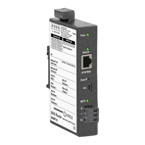 Contemporary BASRT-B User Manual