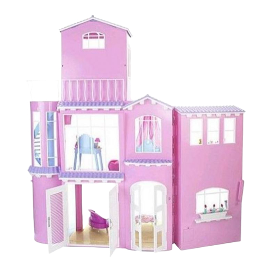 Mattel Barbie M8617 Dream House Manuals