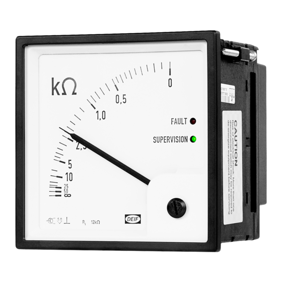Deif ADL-111Q96 Quick Manual