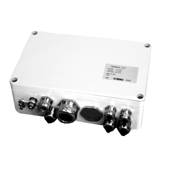 Vaisala TERMBOX-9000 User Manual