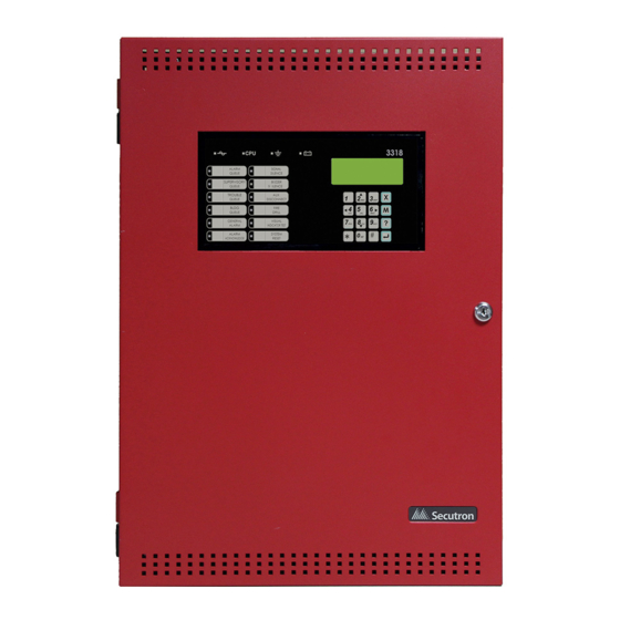 Secutron MR-3318 Installation And Operation Manual