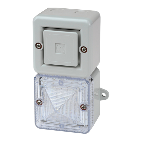 E2S AlertAlight AL100H Instructions/Service Manual