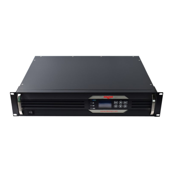 REKOSER RTI Series Telecom Inverter Manuals