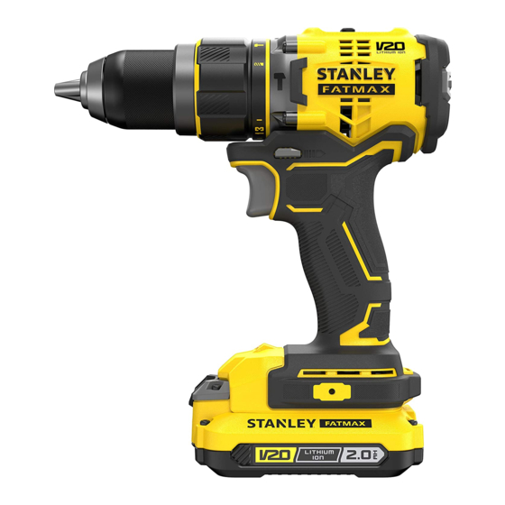 Stanley Fatmax SFMCD721D2K-QW Original Instructions Manual