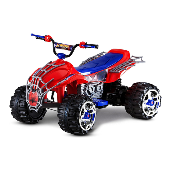 KID Trax MARVEL SPIDER-MAN KT1301I Owner's Manual