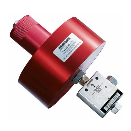 Nova SWISS NV Series General Operating Instructions