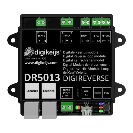 Digikeijs DR5013 DIGIREVERSE Instruction Manual