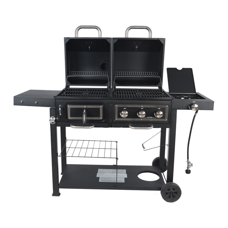 RevoAce GBC1793W Charcoal Barbecue Grill Manual
