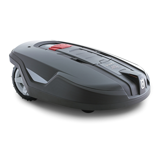 Husqvarna Automower 265 ACX Quick Start Manual