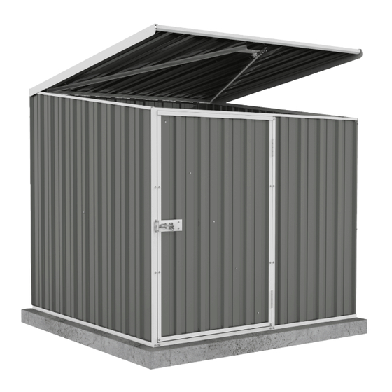 ABSCO SHEDS PPCK Assembly & Instruction Manual