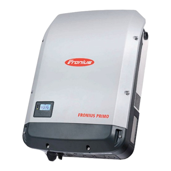 Fronius Primo 11.4-1 Installation Instructions Manual