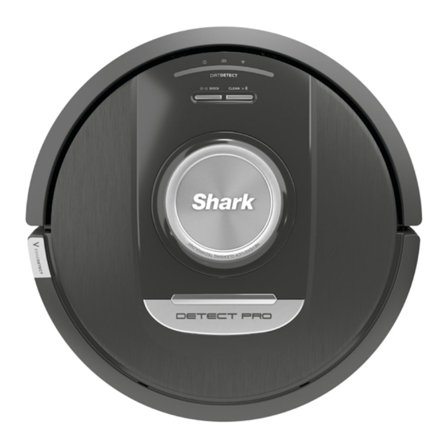 Shark Detect Pro RV2820AE Manuals