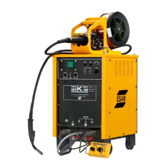 ESAB AK 400 Instruction Manual