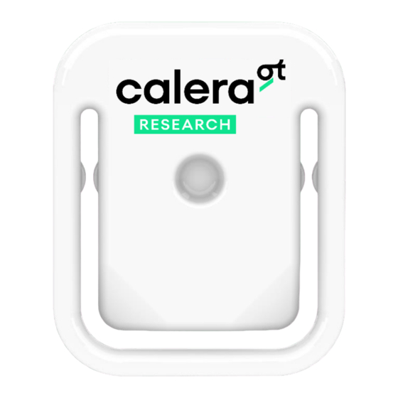 greenTEG calera ot Research Manuals