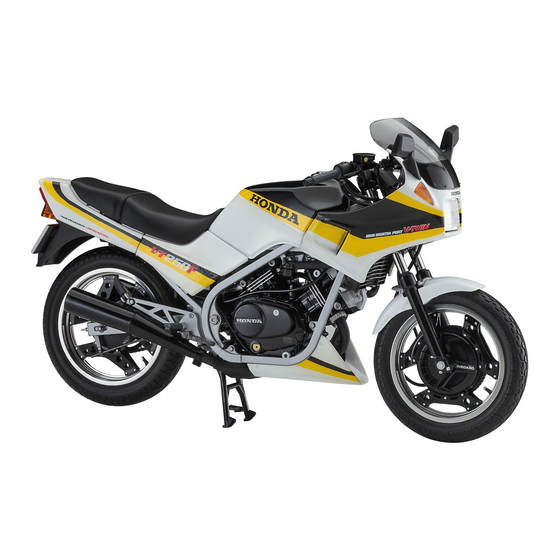 Honda 1985 VT250-FII Owner's Manual