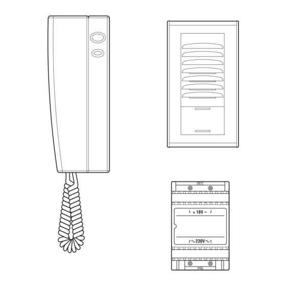 Bpt BAK01 Installation Instructions Manual