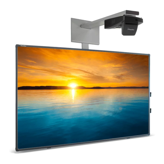 promethean ActivBoard Touch Quick Install Manual