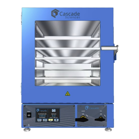 Cascade Sciences CVO-5 Installation And Operation Manual